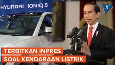 Jokowi Minta Kendaraan Listrik sebagai Operasional Pemerintah