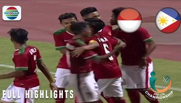 Indonesia (8) vs Filipina (0) - Full Highlight | AFF U-16 Championship 2018