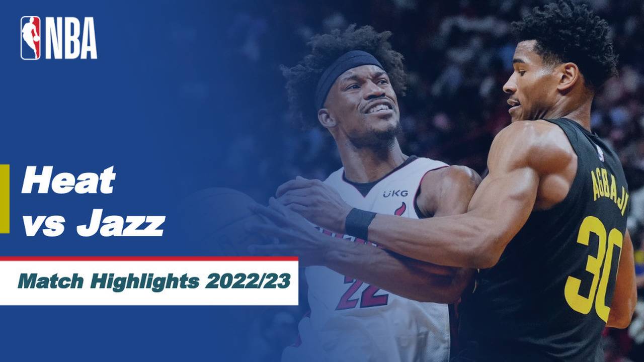 Match Highlights Miami Heat vs Utah Jazz NBA Regular Season 2022/23 Vidio