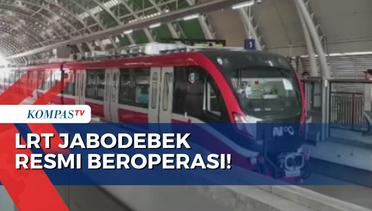 Telah Diresmikan Jokowi, LRT Jabodebek Resmi Beroperasi