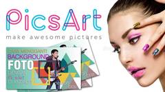 Cara mengganti Background Foto dengan Picsart - Picsart Tutorial