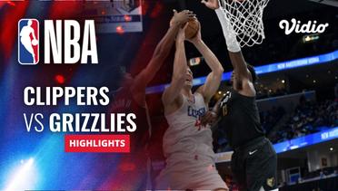 LA Clippers vs Memphis Grizzlies - Highlights | NBA Regular Season 2023/24