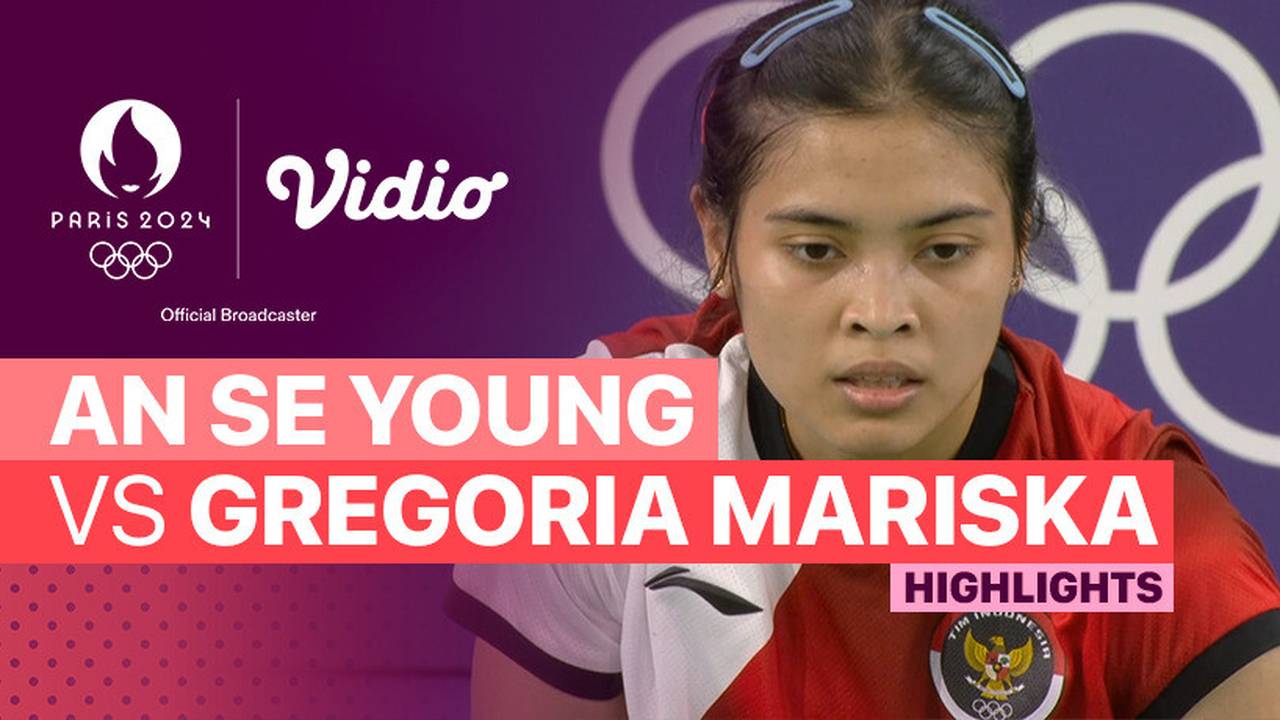 An Se Young (KOR) vs Gregoria Mariska Tunjung (INA) - Semifinal Tunggal Putri - Bulu Tangkis - Highlights | Olympic Games Paris 2024