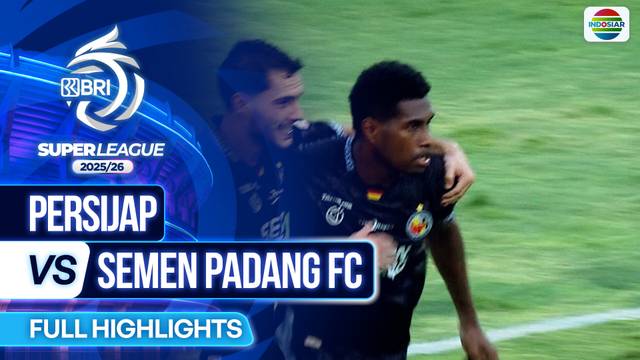 Persijap VS Semen Padang FC - Full Highlights | BRI Super League 2025/26