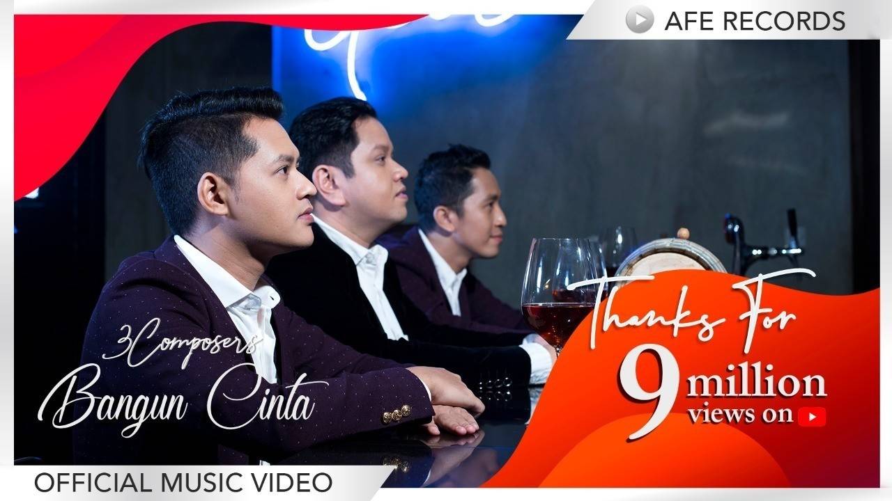3 Composers Bangun Cinta (Official Music Video) Vidio