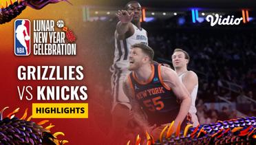 Memphis Grizzlies vs New York Knicks - Highlights | NBA Regular Season 2023/24