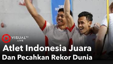 Atlet Panjat Tebing Indonesia Juara dan Pecahkan Rekor Dunia