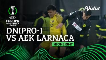 Highlights - Dnipro-1 vs AEK Larnaca | UEFA Europa Conference League 2022/23
