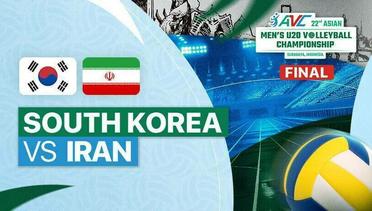 Final: South Korea vs Iran