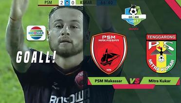 Goal Anthony Klok - PSM Makassar (2) vs Mitra Kukar (0) | Go-Jek Liga 1 bersama Bukalapak