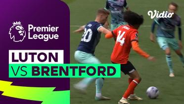 Luton vs Brentford - Mini Match | Premier League 23/24