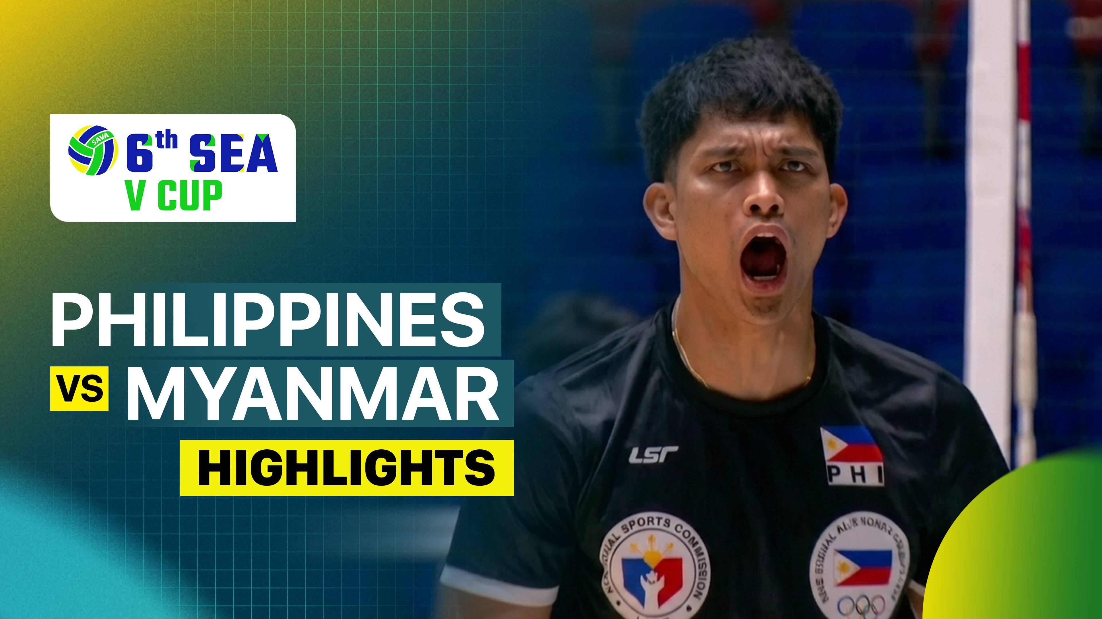 Philippines vs Myanmar