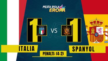 Timnas Italia Lolos ke Final Euro 2020 usai Singkirkan Spanyol Lewat Adu Pinalti