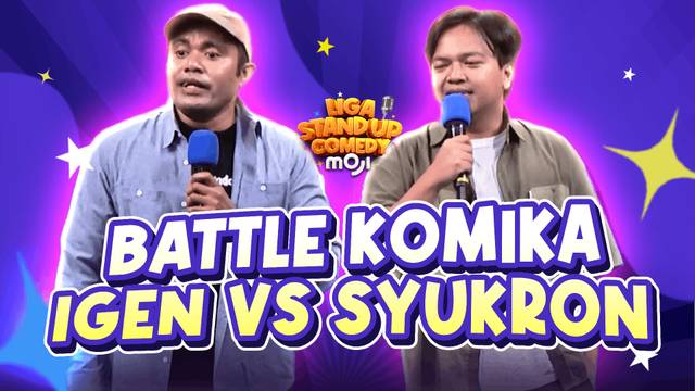 Igen Wahang (Depok) vs Syukron (Jaksel) | Liga Stand Up Comedy Moji Episode 6
