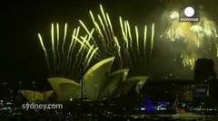 Semarak Pesta Kembang Api Tahun Baru di Sydney, Australia