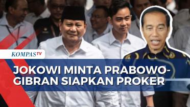 Minta Prabowo-Gibran Siapkan Proker, Jokowi: Setelah Pelantikan, Langsung Kerja