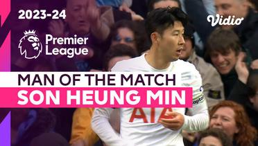 Aksi Man of the Match: Son Heung-Min | Tottenham vs Crystal Palace | Premier League 2023/24