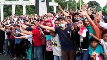 Video Sambutan Rombongan Raja Salman di Indonesia