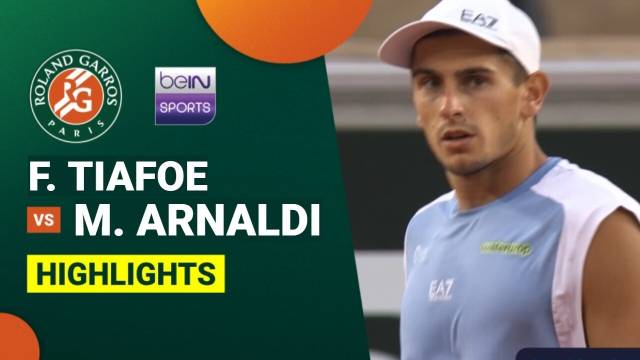 Frances Tiafoe vs Matteo Arnaldi - Highlight | Roland Garros 2026