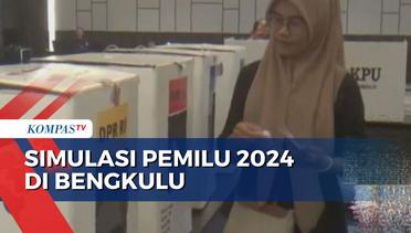 KPU Kota Bengkulu Gelar Simulasi Pemilu 2024