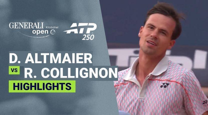 Daniel Altmaier vs Raphael Collignon - Round 1 | ATP 250: Generali Open 2026