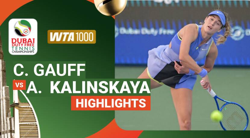 WTA 1000: Dubai Duty Free Tennis Championships 2026