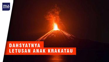 Dahsyatnya Detik-detik Anak Krakatau Meletus