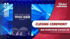 Ace of Angels (AOA) Nyanyikan Excuse Me di Closing Ceremony Asian Para Games 2018