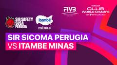 Sir Sicoma Perugia (ITA) vs Itambe Minas (BRA) - Full Match | FIVB Men's Club World Champs 2023