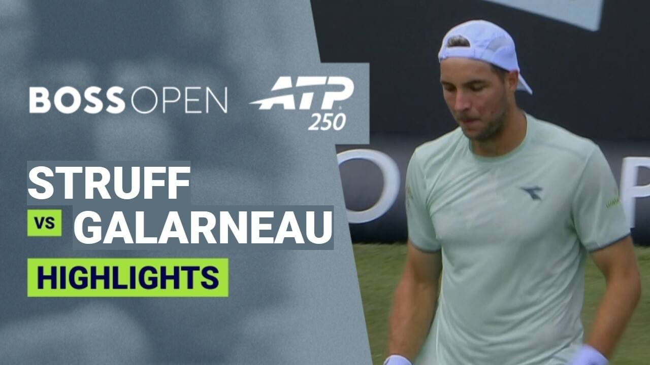 Jan-Lennard Struff vs Alexis Galarneau - Round 1 | ATP 250: BOSS Open 2026