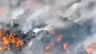Video Kebakaran Dahsyat Pabrik di Melbourne
