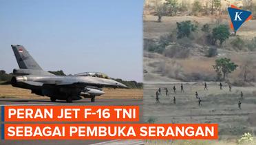 F16 TNI AU Jadi Pembuka Serangan Militer Indonesia, Dibekali Bom MK 82