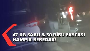 Satresnarkoba Polrestabes Medan Gagalkan Peredaran 47 Kilogram & 30 Ribu Pil Ekstasi