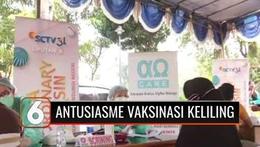 Ratusan Warga Jakarta Selatan Antusias Ikut Xtra Ordinary Vaksin | Liputan 6
