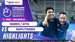 Raffi Ahmad/Thariq Halilintar VS Atta Halilintar/Harris Vriza - Highlights Padel | TOSI Season 4
