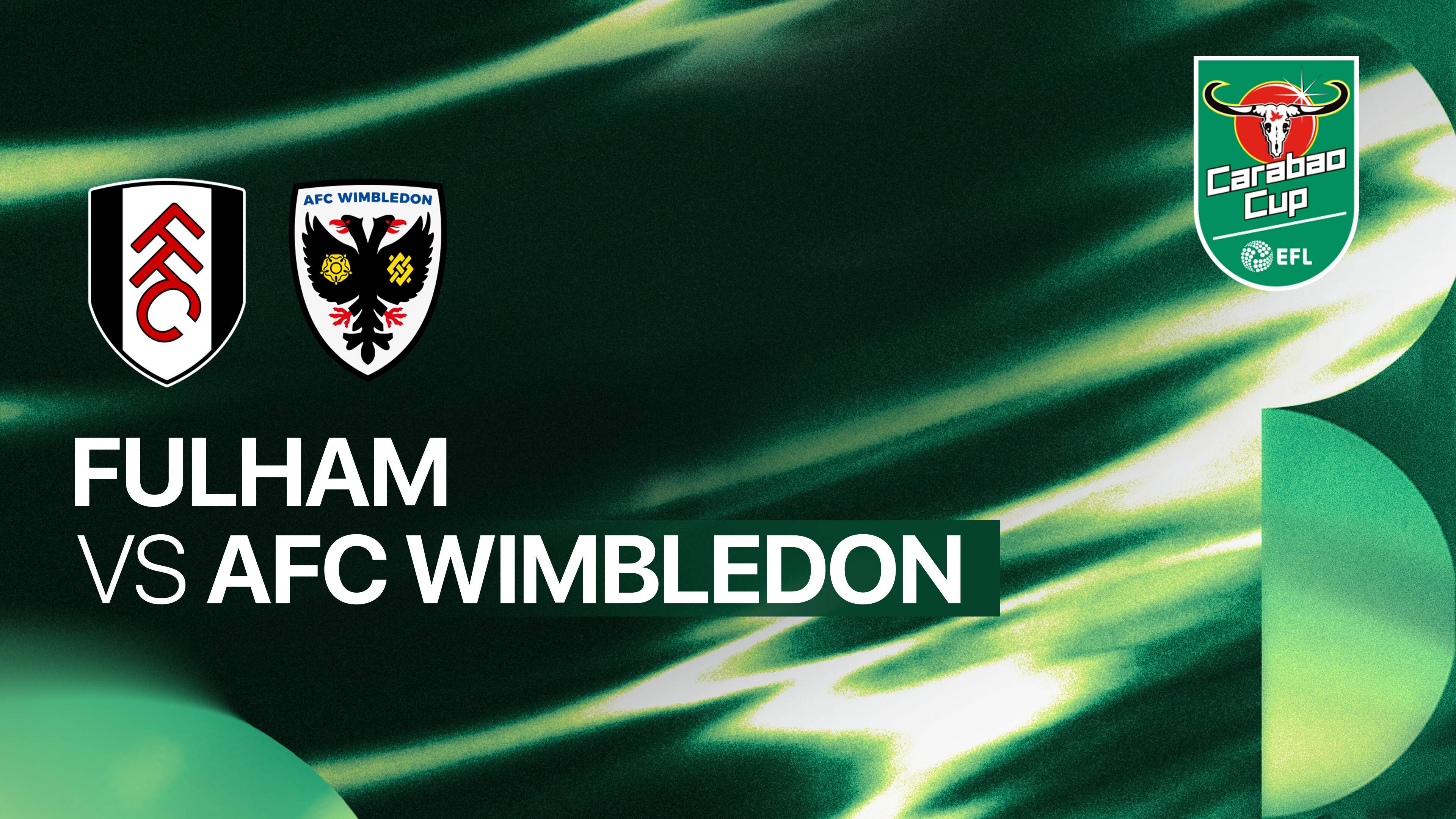 Fulham vs AFC Wimbledon