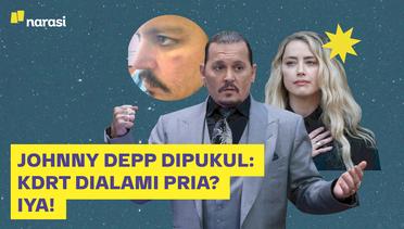 Johnny Depp Dipukul: KDRT Juga Bisa Dialami Laki-Laki