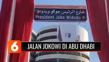 Bangganya! Uni Emirat Arab Jadikan Presiden Joko Widodo sebagai Nama Jalan di Abu Dhabi