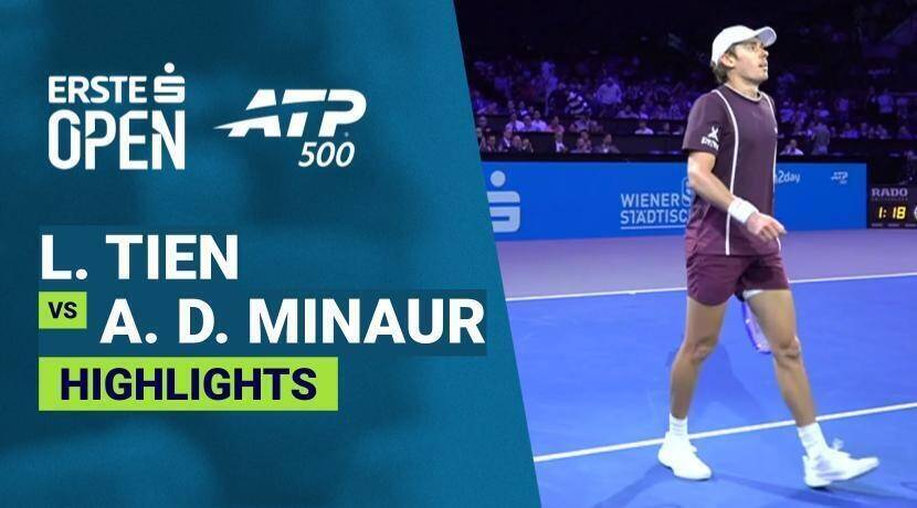 Learner Tien vs Alex de Minaur - Round 2 | ATP 500: Erste Bank Open 2026