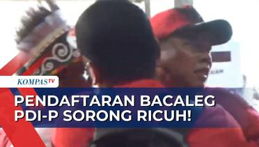 Diduga Ada Perubahan Nomor Urut Caleg, Pendaftaran Bacaleg di PDI Perjuangan Sorong Ricuh!