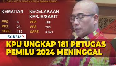 Di Depan Komisi II DPR, Ketua KPU Hasyim Ungkap Sebanyak 181 Petugas Pemilu 2024 Meninggal Dunia