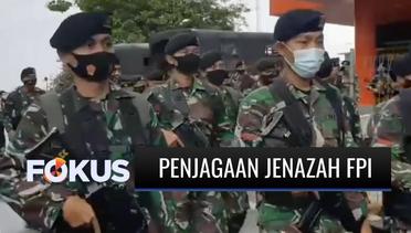 Semayamkan Enam Jenazah Anggota FPI, RS Polri Kramat Jati Dijaga Ketat Aparat Bersenjata | Fokus