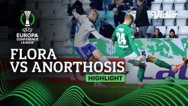 Highlight - Flora vs Anorthosis | UEFA Europa Conference League 2021/2022