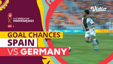 Peluang Gol | Spain vs Germany | FIFA U-17 World Cup Indonesia 2023