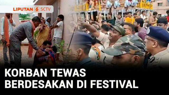 Jendela Dunia: 3 Orang Tewas & 50 Terluka Berdesakan di Festival Rath Yatra | Liputan 6