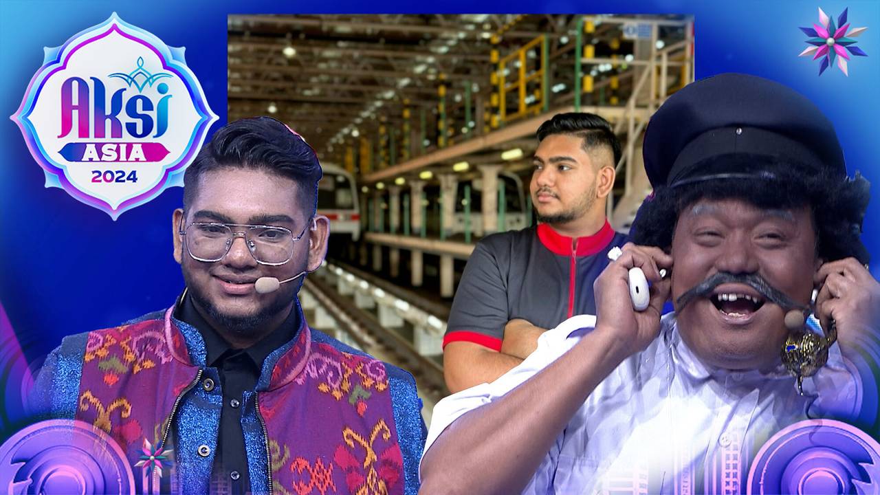 Ariff (Singapore) Cerita Bekerja Sebagai Teksini Kereta Api!! Aziz Bagi ...