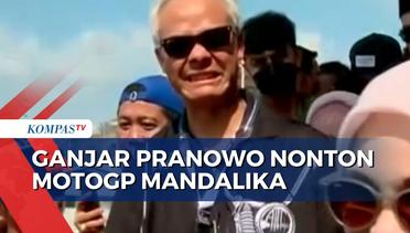 Ganjar Pranowo Bersama Keluarga Nonton MotoGP di Sirkuit Mandalika