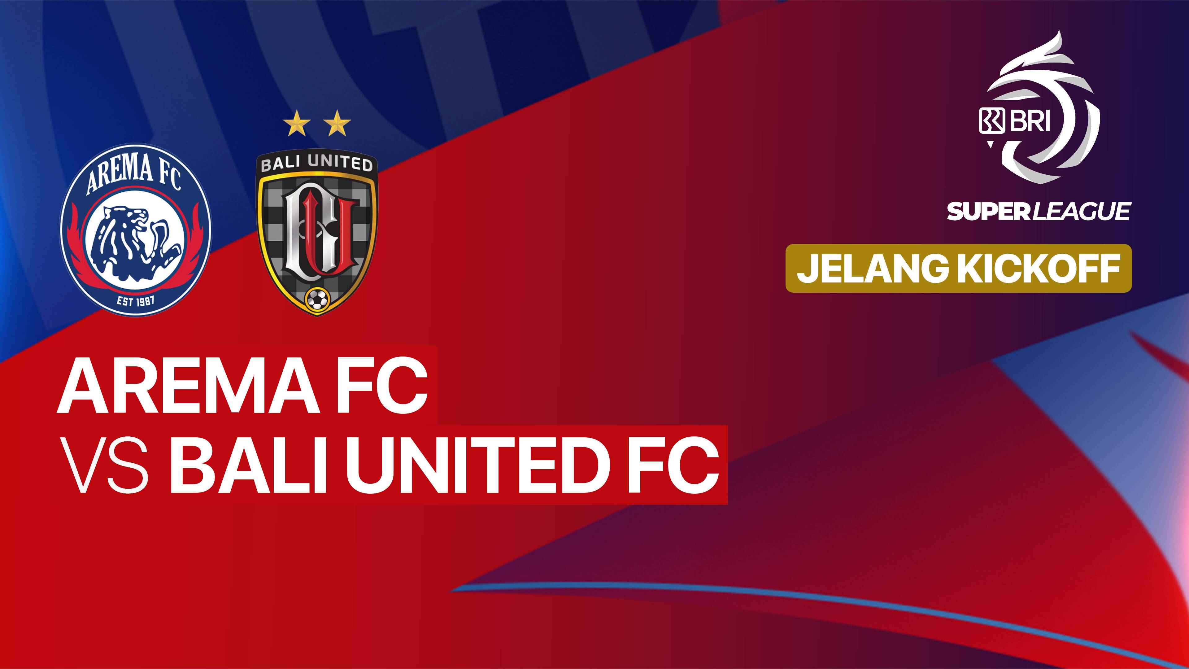 Jelang Kick Off - Arema FC vs Bali United FC - BRI Super League