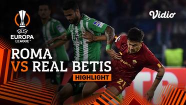 Highlights - Roma vs Real Betis | UEFA Europa League 2022/23