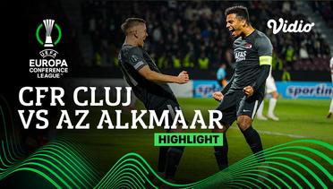 Highlight - CFR Cluj vs Az Alkmaar | UEFA Europa Conference League 2021/2022